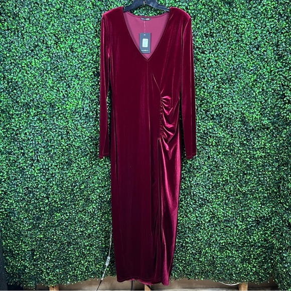FASHION NOVA | Velvet Maxi Dress - Picture 10 of 15